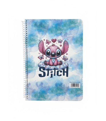 دفترسیمی وزیری فانتزی 100 برگ سم- طرح Stitch