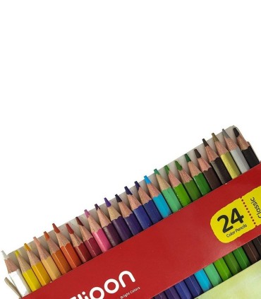 قیمت و خرید مداد رنگی 24 رنگ الیپون - کد 8125140 اقساطی