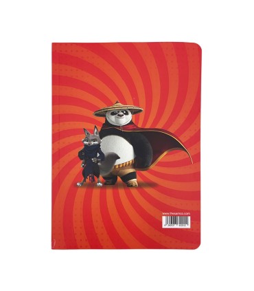 دفتر شومیز فانتزی 100 برگ سم- طرح پاندای کونگ فو کار