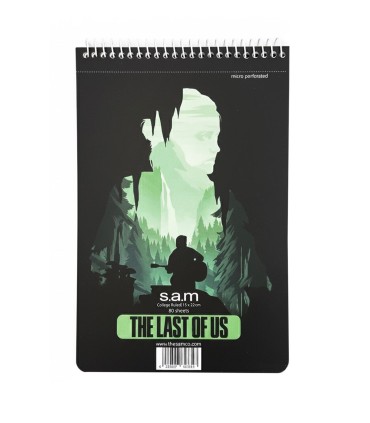 دفتر یادداشت سم با پرفراژ 22×15 سیم از 15 طرح THE LAST OF US