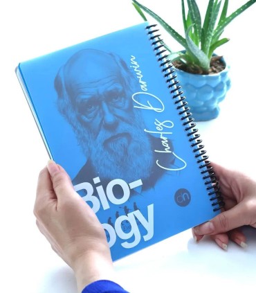 دفتر 100 برگ وزیری زیست  دات نوت سری چهره ها