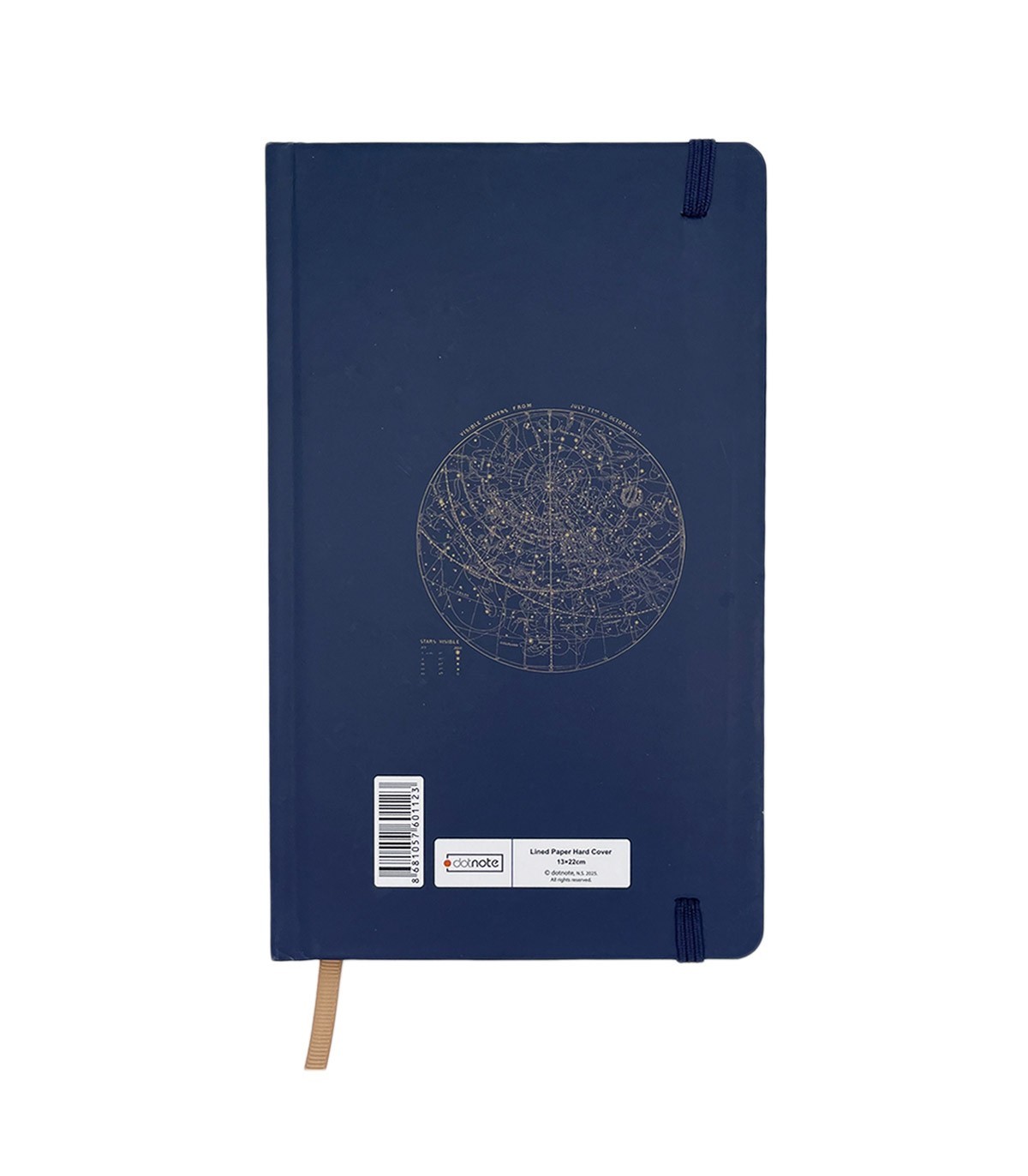 دفتر اروپایی خط دار دات نوت - طرح نجوم