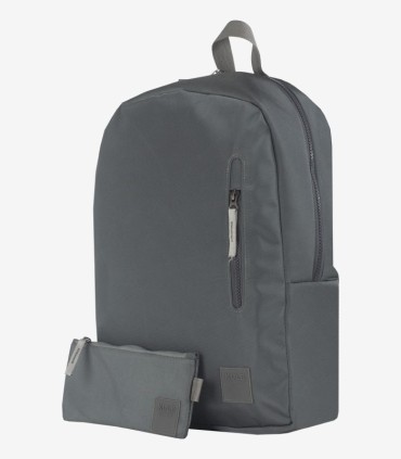 کوله پشتی لپ تاپ 15.6 اینچی KULE مدل KL-1504PLUS -رنگ طوسی