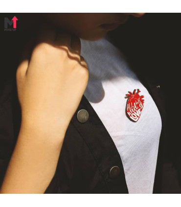 پین چوبی All we need is Love