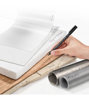 ماژیک چند منظوره استدلر مدل Lumocolor Permanent - قطر نوشتار S