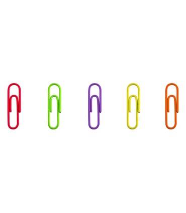 گیره کاغذ رنگی پنتر بسته 100 عددی