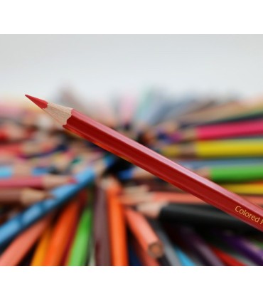 مداد رنگی 24 رنگ جعبه فلزی تخت پنتر