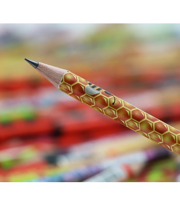 مداد مشکی پنتر سری جنگل طرح زنبور عسل