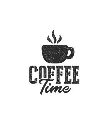 استیکر طرح coffee time