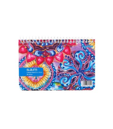 دفتر یادداشت سم با پرفراژ 10×15 سیم از 15 طرح 240