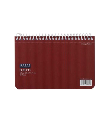 دفتر یادداشت سم با پرفراژ 10*15 سیم از 15 طرح 243