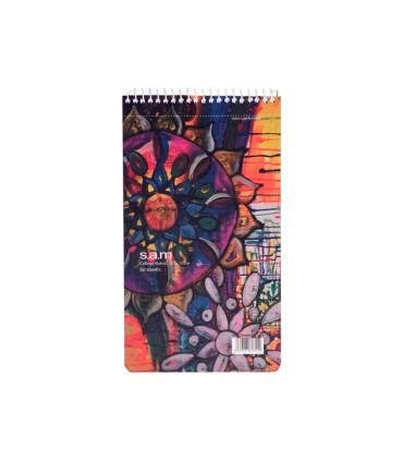 دفتر یادداشت سم با پرفراژ 22×12 سیم از 12 طرح 236