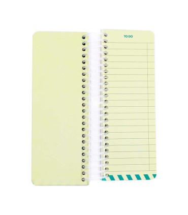 دفتر سیمی TO DO دات نوت 120 برگ طرح Do more of what makes you happy