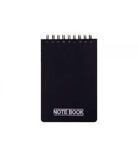 دفتر یادداشت مات سیم از بالا 100 برگ پاپکو