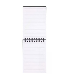 دفتر یادداشت مات سیم از بالا 100 برگ پاپکو