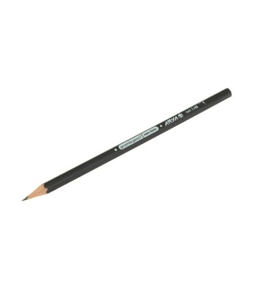 مداد مشکی HB آریا کد 3001 بسته 12 عددی