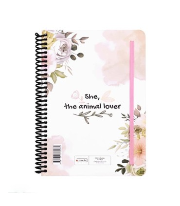 دفتر یادداشت دات نوت سری دختران-طرح animal lover