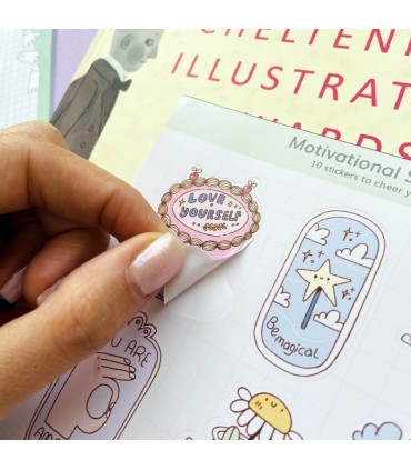 مجموعه استیکر انگیزشی