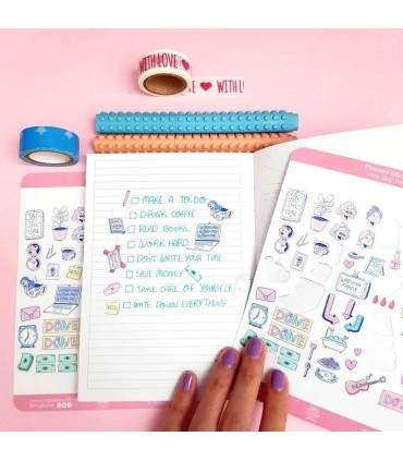 مجموعه استیکر پلنر دخترانه