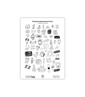 مجموعه استیکر The most random objects Vol.2