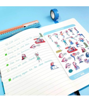 مجموعه استیکر ابله‌ها